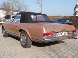 Mercedes-Oldtimer mit Zustandsnote 1 in Freising.