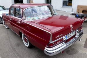 Zustandsnote 1 für den Mercedes-Oldtimer in Oberbayern.
